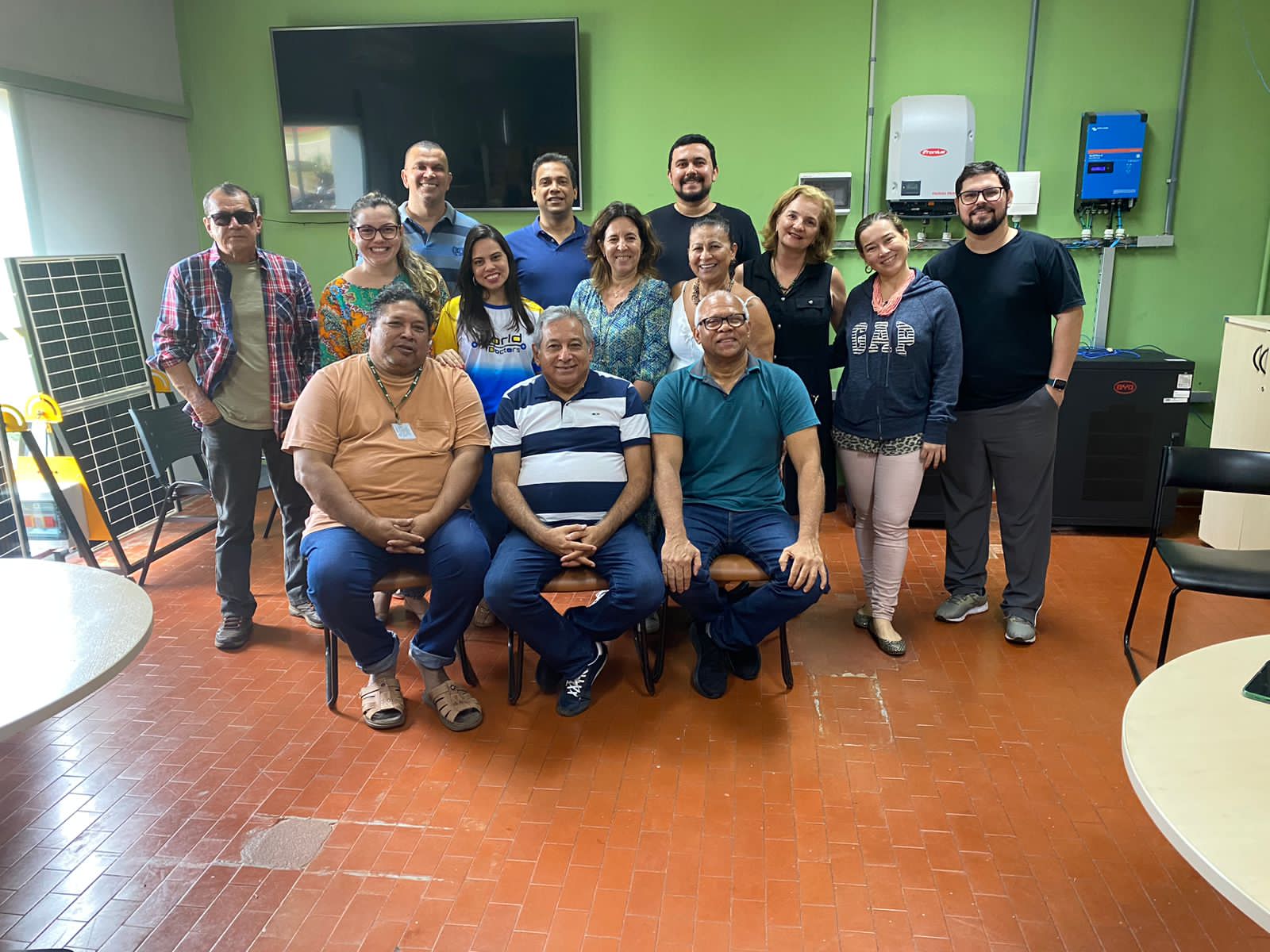 Grupo de docentes do IF do Amazonas